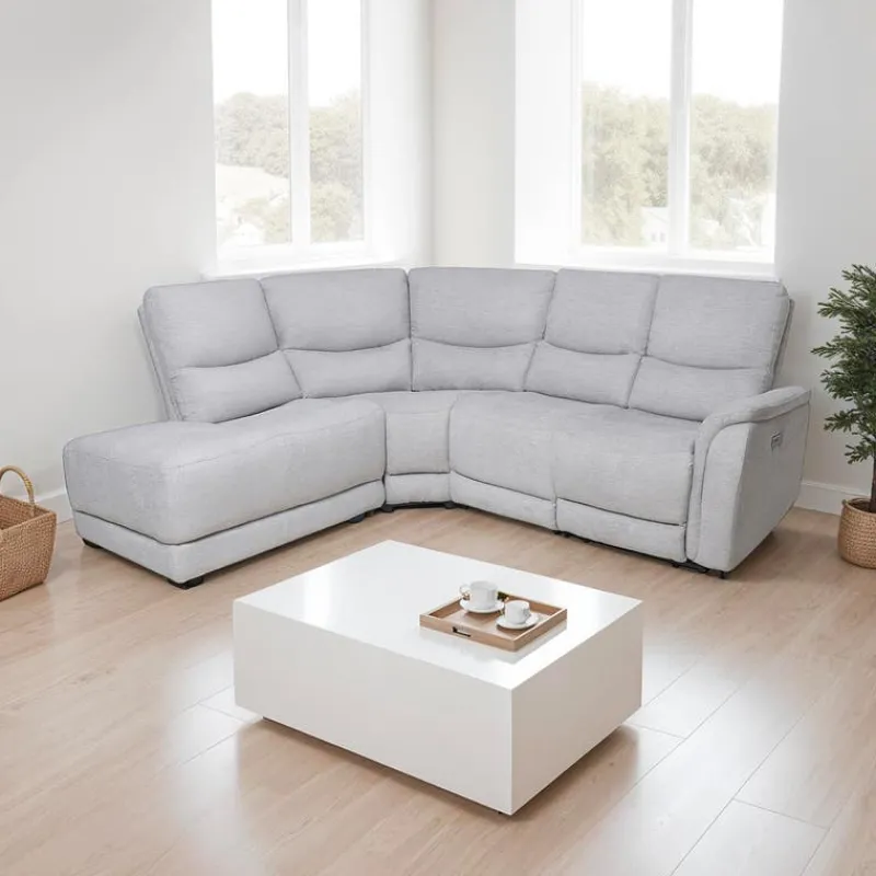 Sectional with Power Recliner -