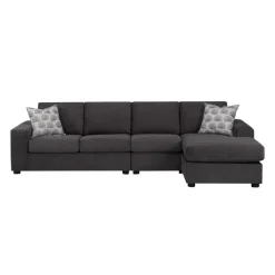 Sofa By Fancy Sectional with Reversible Chaise - Grey