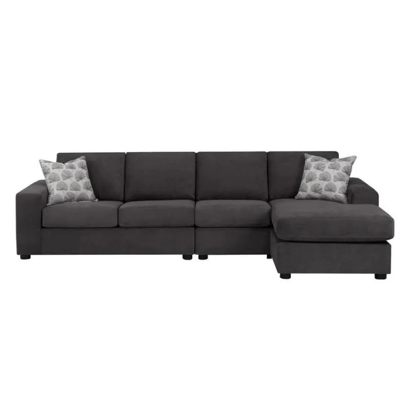 Sofa By Fancy Sectional with Reversible Chaise - Grey