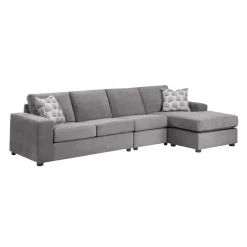 Sofa By Fancy Sectional with Reversible Chaise - Grey