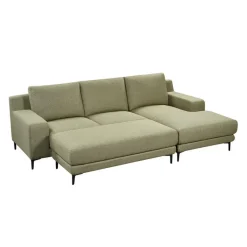 Sectional with Right-Side Chaise and Ottoman -