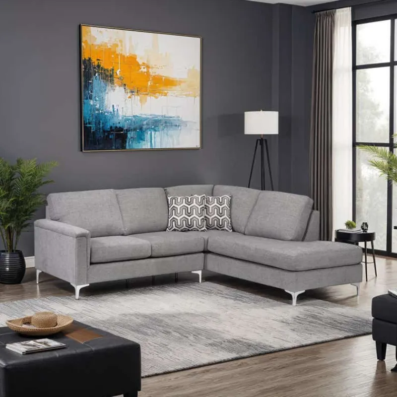 Sofa By Fancy Sectional with Right-Side Chaise