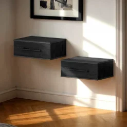 Meubles South Shore Set of 2 Floating Nightstands - South Shore