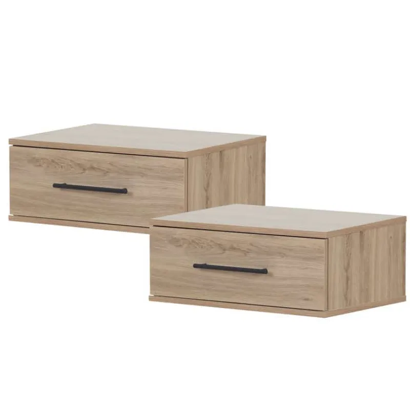 Meubles South Shore Set of 2 Floating Nightstands - South Shore