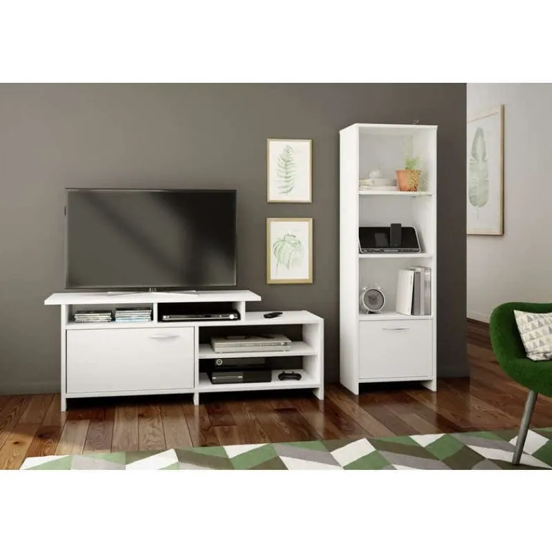 Meubles South Shore 3-Shelf Bookcase With Door - South Shore