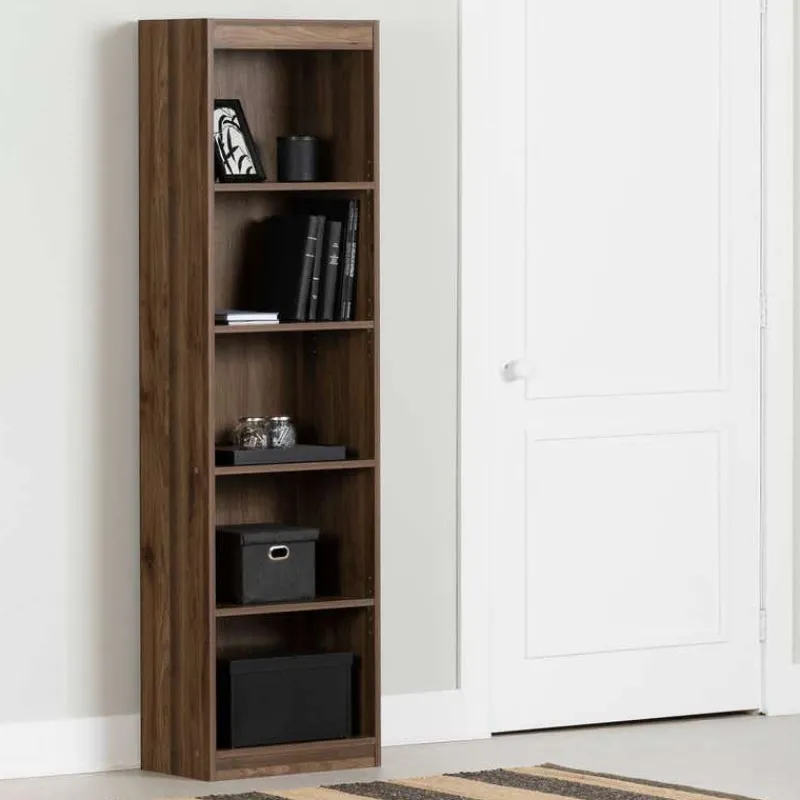 Meubles South Shore 5-Shelf Narrow Bookcase - South Shore