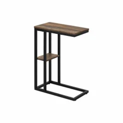 Monarch Side table / c table - 1 storage shelf / rectangular - 25