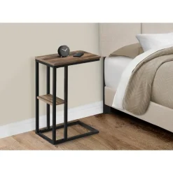Monarch Side table / c table - 1 storage shelf / rectangular - 25
