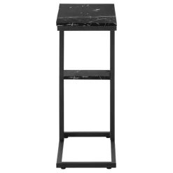 Monarch Side table / c table - 1 storage shelf / rectangular - 25