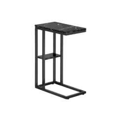 Monarch Side table / c table - 1 storage shelf / rectangular - 25