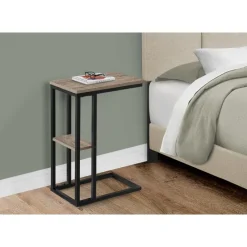 Monarch Side table / c table - 1 storage shelf / rectangular - 25
