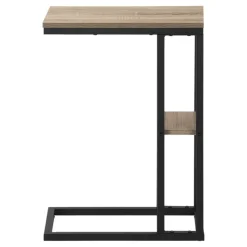 Monarch Side table / c table - 1 storage shelf / rectangular - 25