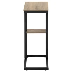 Monarch Side table / c table - 1 storage shelf / rectangular - 25
