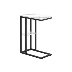 Monarch Side table / c table - 1 storage shelf / rectangular - 25