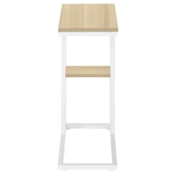 Monarch Side table / c table - 1 storage shelf / rectangular - 25