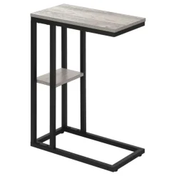 Monarch Side table / c table - 1 storage shelf / rectangular - 25