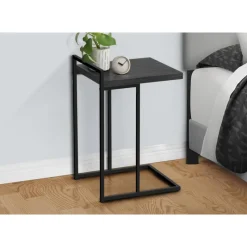 Monarch Side table / c table - thick-panel top / wide / rectangular - 25