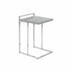 Monarch Side table / c table - thick-panel top / wide / rectangular - 25