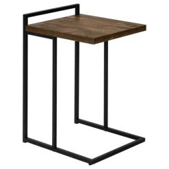 Monarch Side table / c table - thick-panel top / wide / rectangular - 25