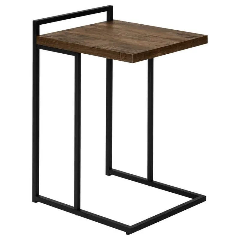 Monarch Side table / c table - thick-panel top / wide / rectangular - 25"h - re -