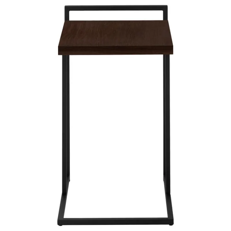 Monarch Side table / c table - thick-panel top / wide / rectangular - 25"h - -