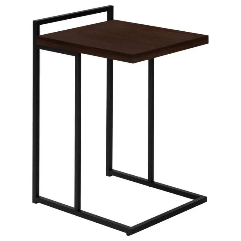 Monarch Side table / c table - thick-panel top / wide / rectangular - 25"h - -