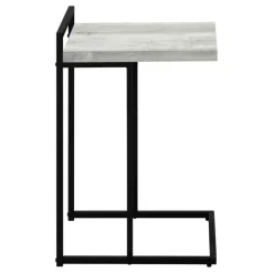 Monarch Side table / c table - thick-panel top / wide / rectangular - 25"h - rec -