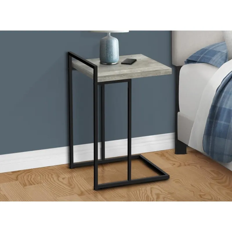 Monarch Side table / c table - thick-panel top / wide / rectangular - 25"h - rec -