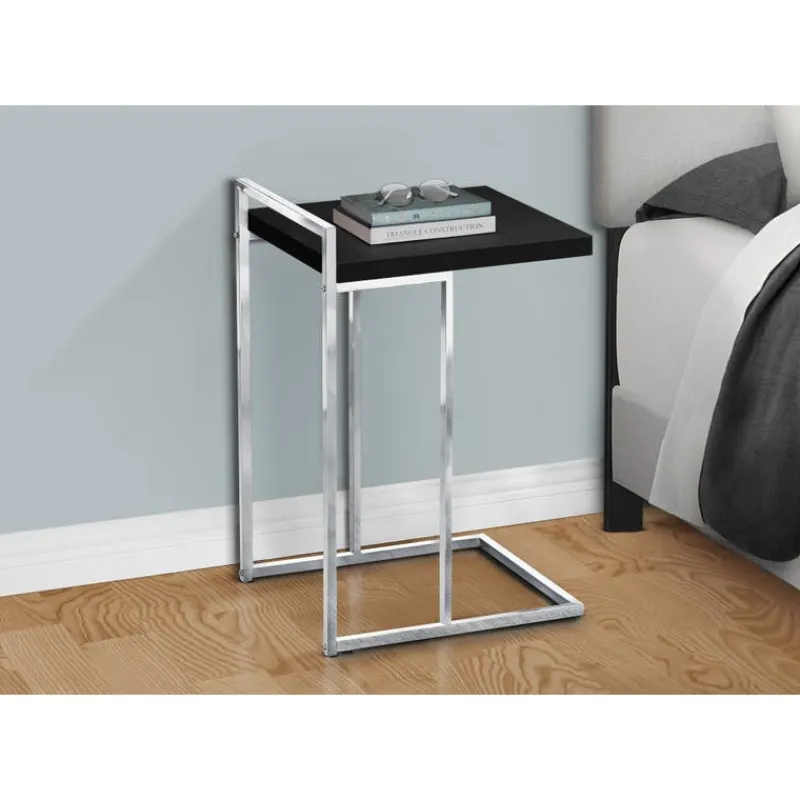 Monarch Side table / c table - thick-panel top / wide / rectangular - 25"h - / -