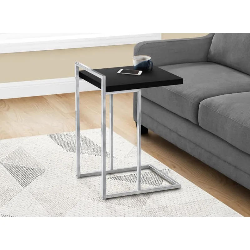 Monarch Side table / c table - thick-panel top / wide / rectangular - 25"h - / -