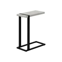 Monarch Side table / c table - thick-panel top / rectangular - 25"h - reclaimed -