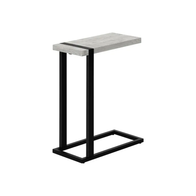 Monarch Side table / c table - thick-panel top / rectangular - 25"h - reclaimed -