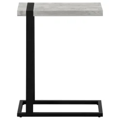 Monarch Side table / c table - thick-panel top / rectangular - 25