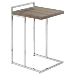 Monarch Side table / c table - thick-panel top / wide / rectangular - 25
