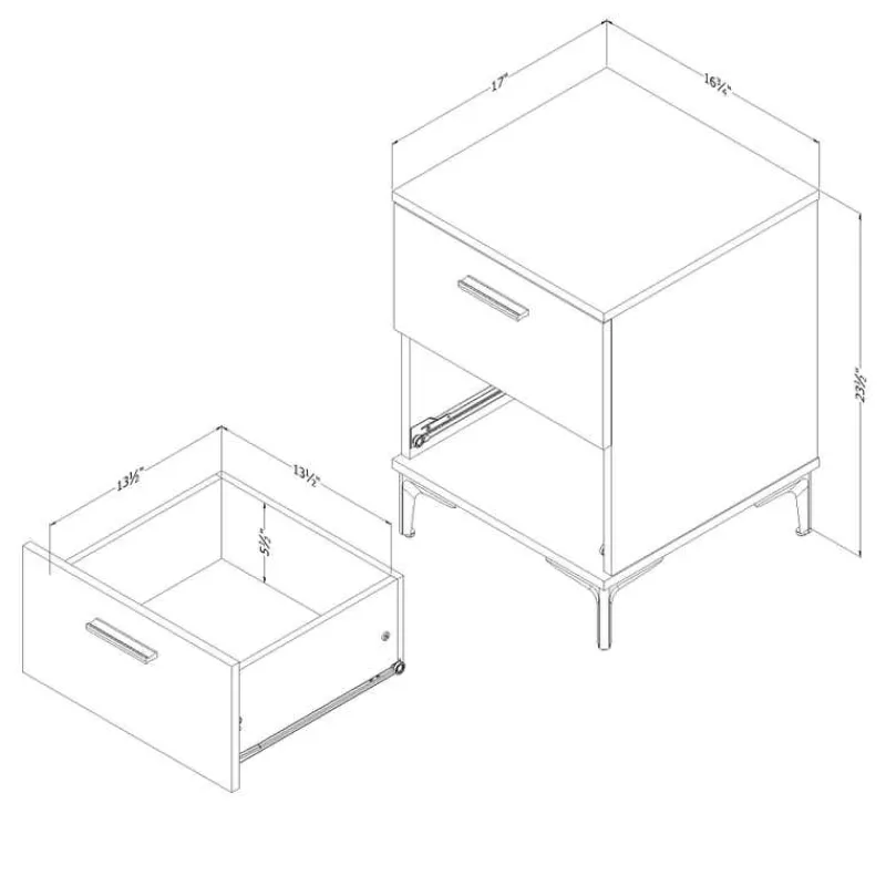 Meubles South Shore Side Table - South Shore