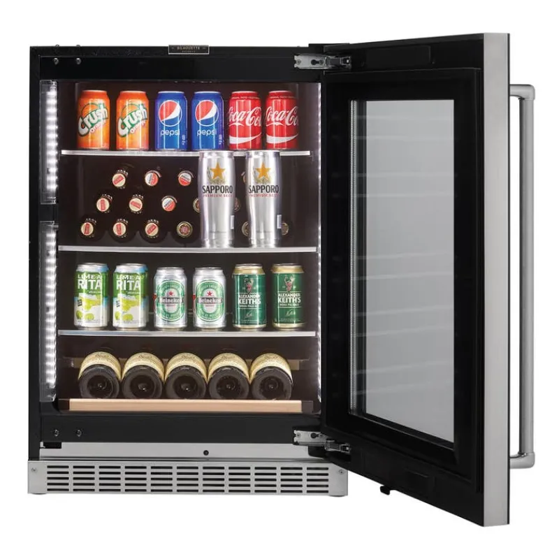 Danby SILHOUETTE 24″ Built-in Beverage Center 24" - SRVBC050R-SS