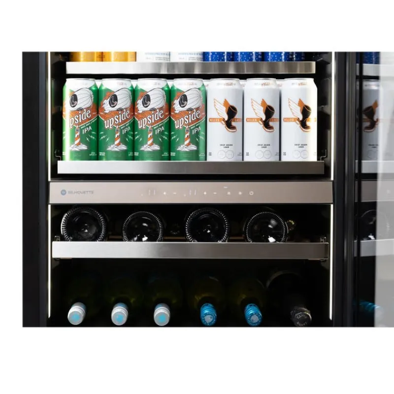 Danby SILHOUETTE 24″ Built-in Wine and Beverage Center 24" - SPRWBC052D3S