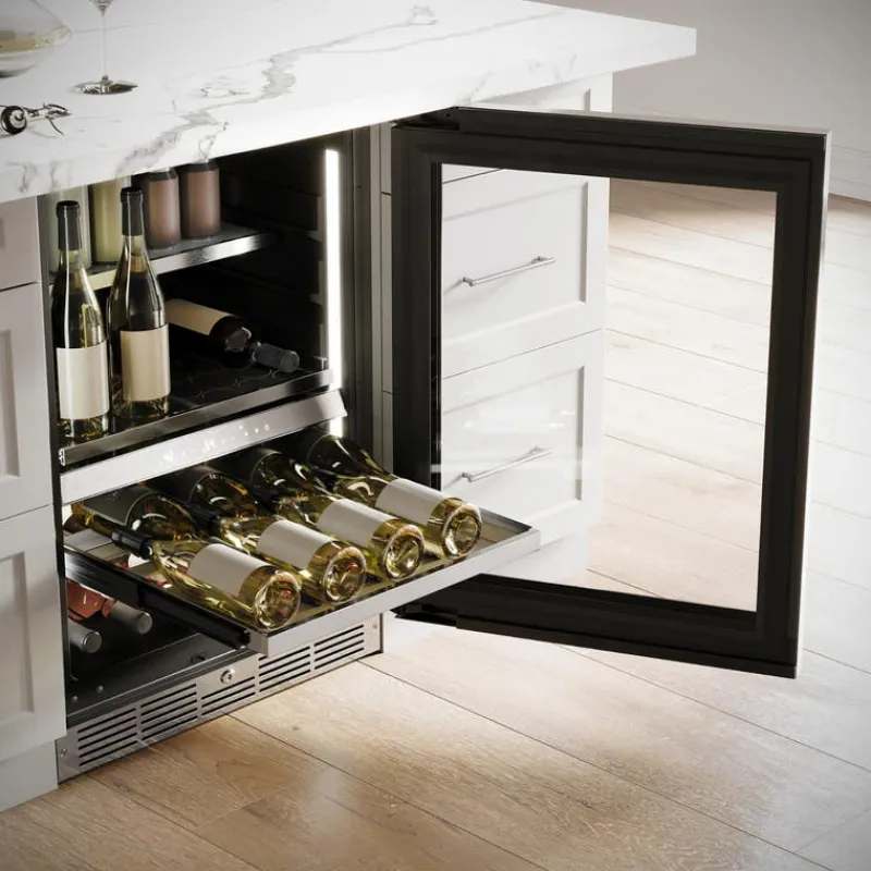 Danby SILHOUETTE 24″ Built-in Wine and Beverage Center 24" - SPRWBC052D3S