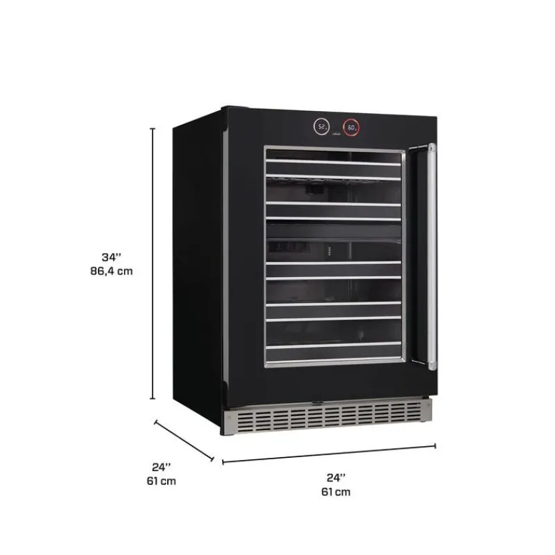 Danby SILHOUETTE Wine Cooler 24 in 24" - SRVWC050L-SS