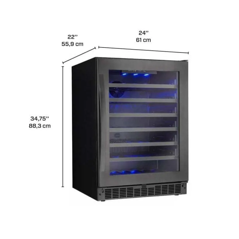 Danby SILHOUETTE Wine Cooler 24" - SSWC056D1B-S