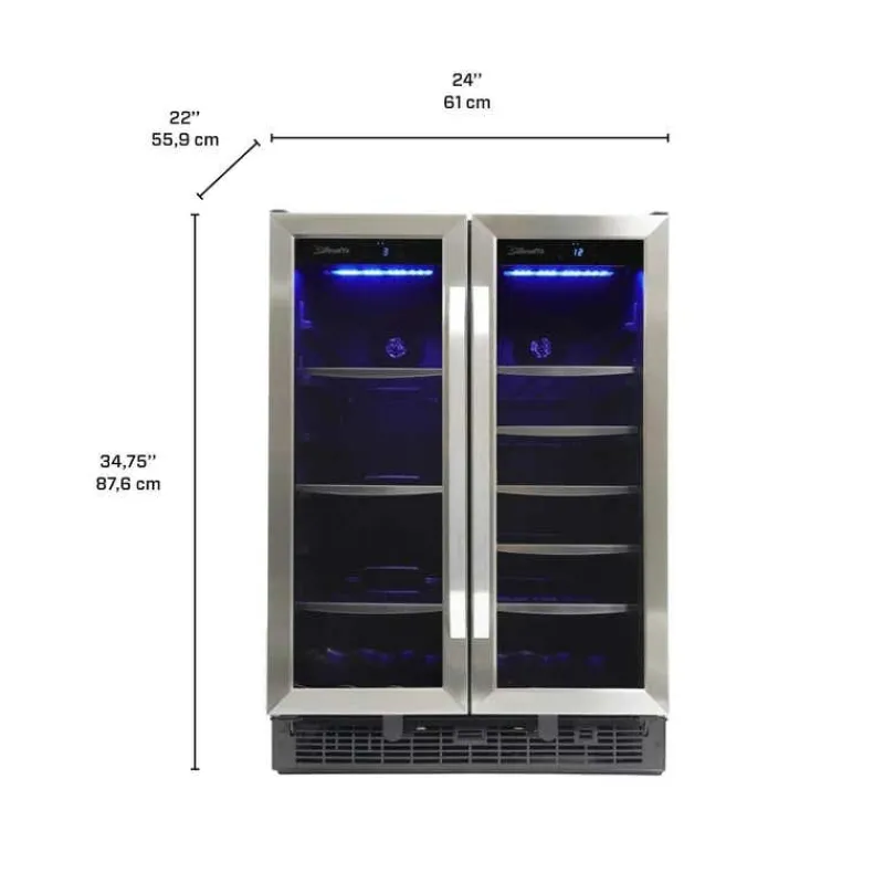 Danby SILHOUETTE Wine Cooler 24" - SBC051D1BSS