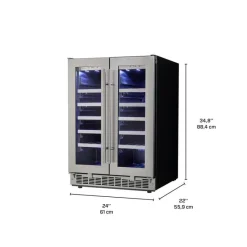 Danby SILHOUETTE Wine Cooler 24" - DWC047D1BSSPR