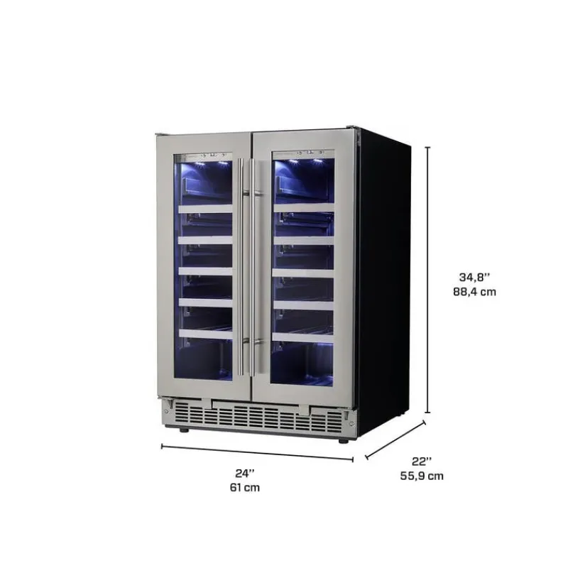 Danby SILHOUETTE Wine Cooler 24" - DWC047D1BSSPR