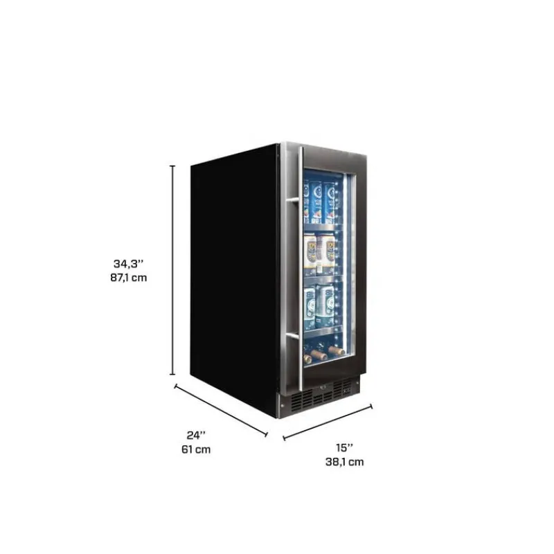 Danby SILHOUETTE Wine Cooler 15" - SPRBC031D1SS