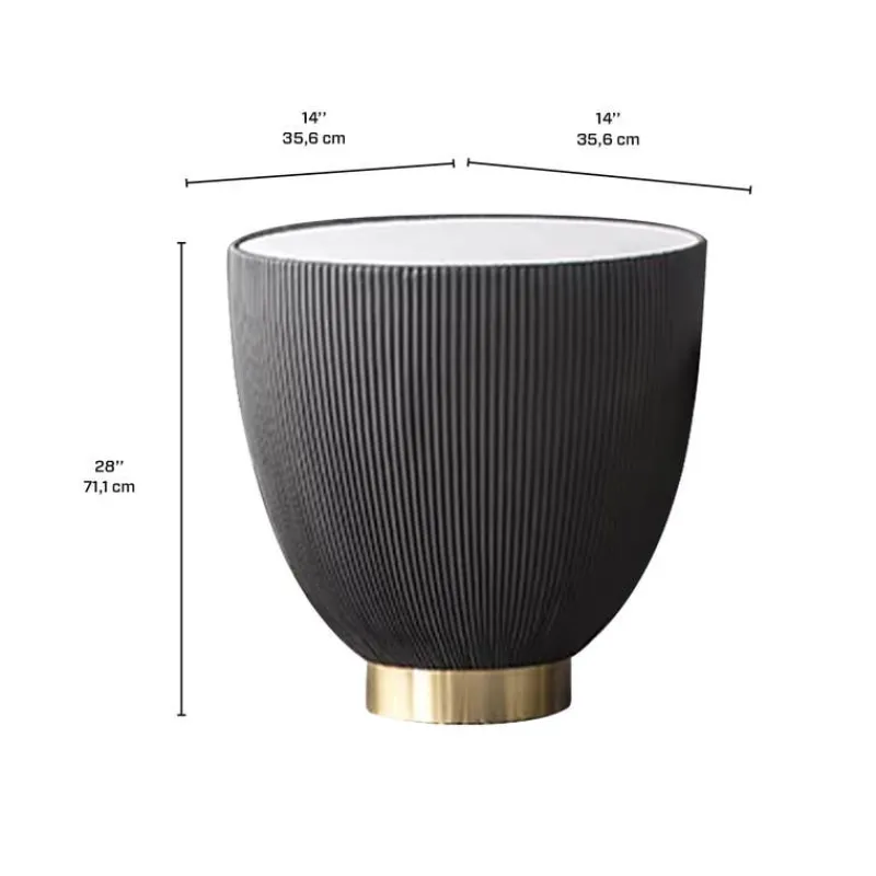 Sintered Stone Side Table