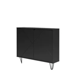 Nexera Slim 2-Door Storage Cabinet, -