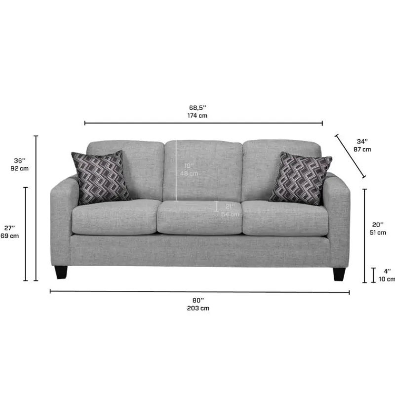 Sofa By Fancy Sofa - Grey