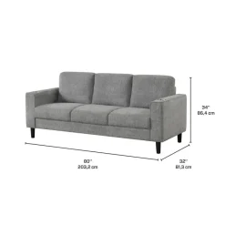 Sofa with Cup Holders