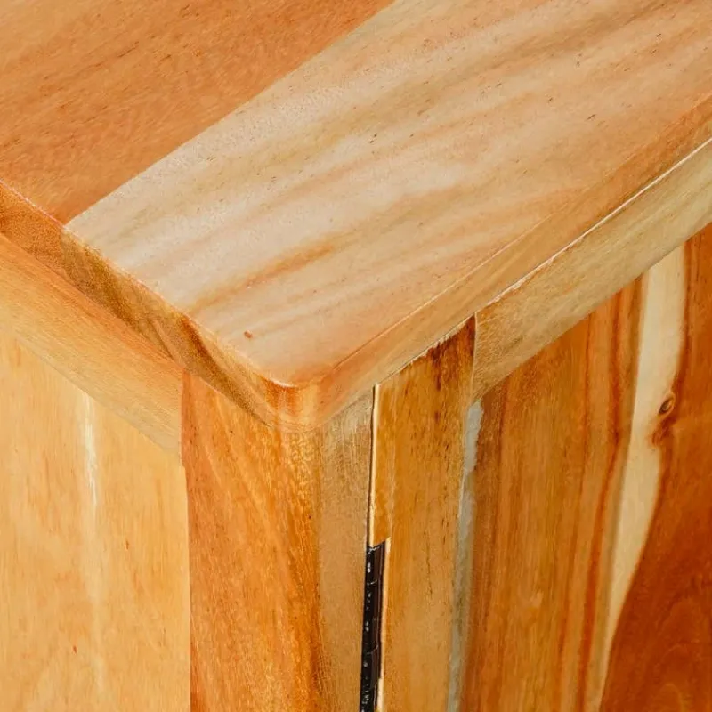Solid Wood TV Stand - 70"
