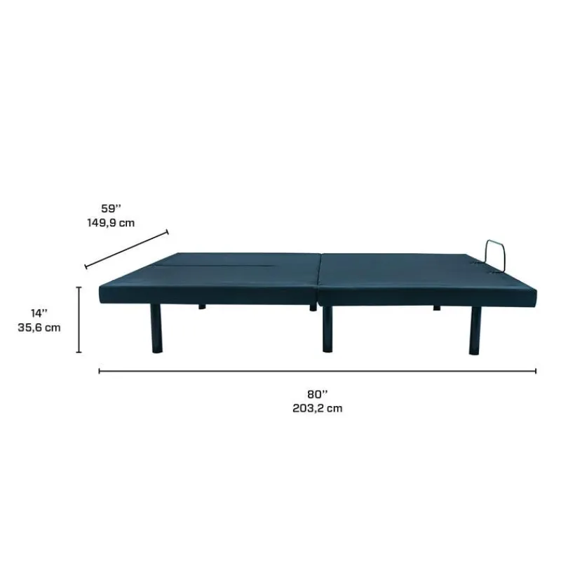 Split-Head Queen Electric Bed-60”
